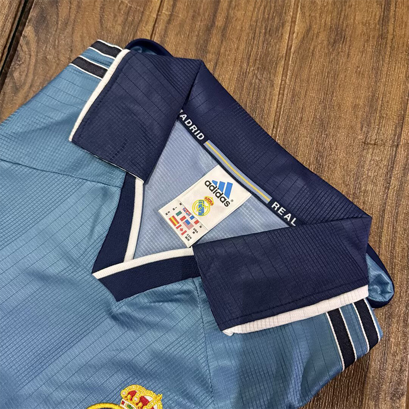 1999-2000 RMA Third Long Sleeve Retro Soccer Jersey (长袖)