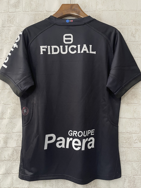 2025 Toulouse Black Rugby Jersey (圆领)