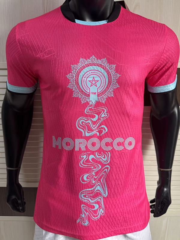 25-26 Morocco Pink Special Edition Player Version Training shirts
