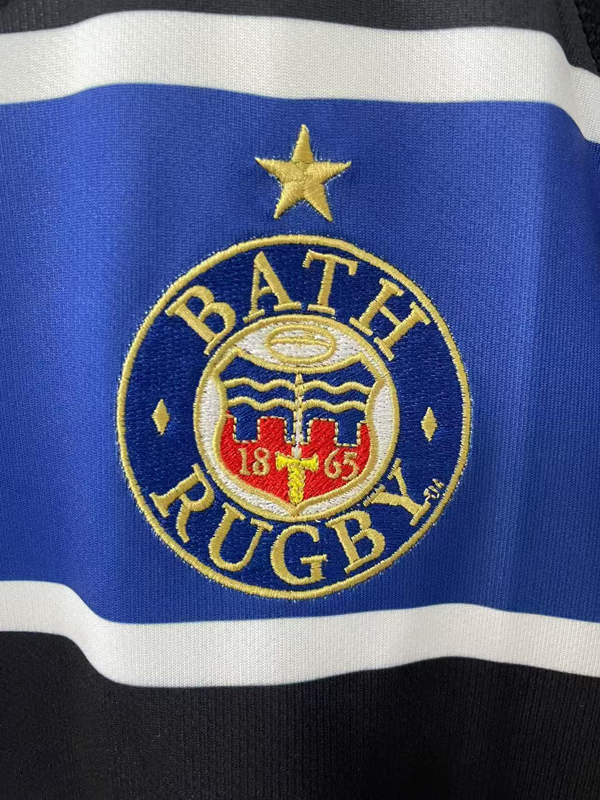 2025 Bath Home Blue Rugby Jersey (圆领)