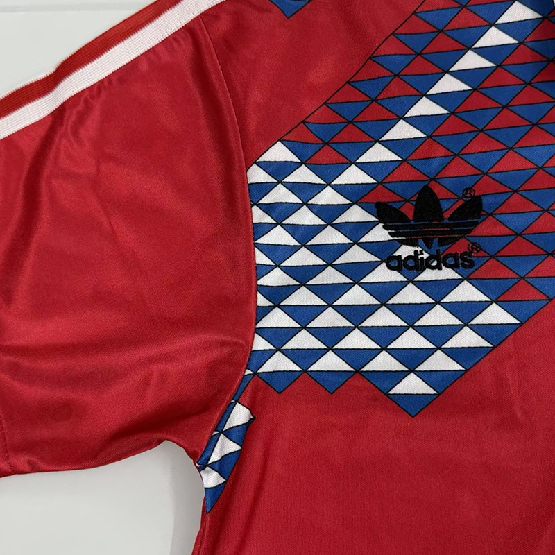 1990 Slovakia Red Retro Soccer Jersey
