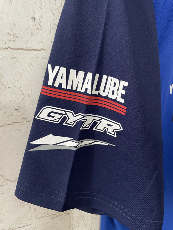 2025 YAMaHA SDD Polo Blue Racing Suit(有领)