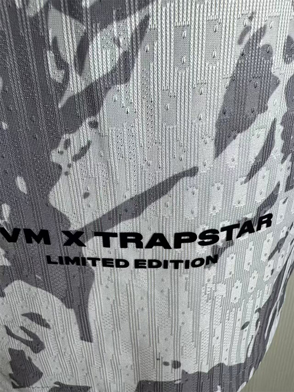 Trapstar White Grey Casual Player Version Training shirts