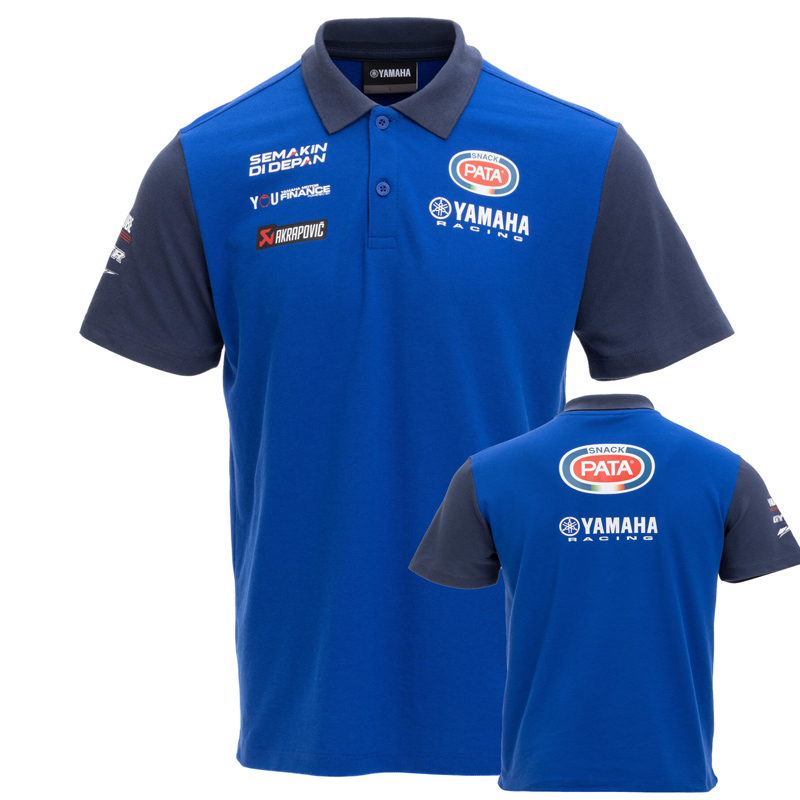 2025 YAMaHA SDD Polo Blue Racing Suit(有领)
