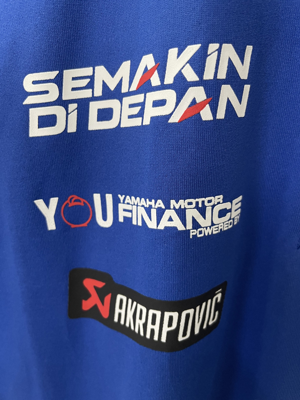 2025 YAMaHA SDD Polo Blue Racing Suit(有领)