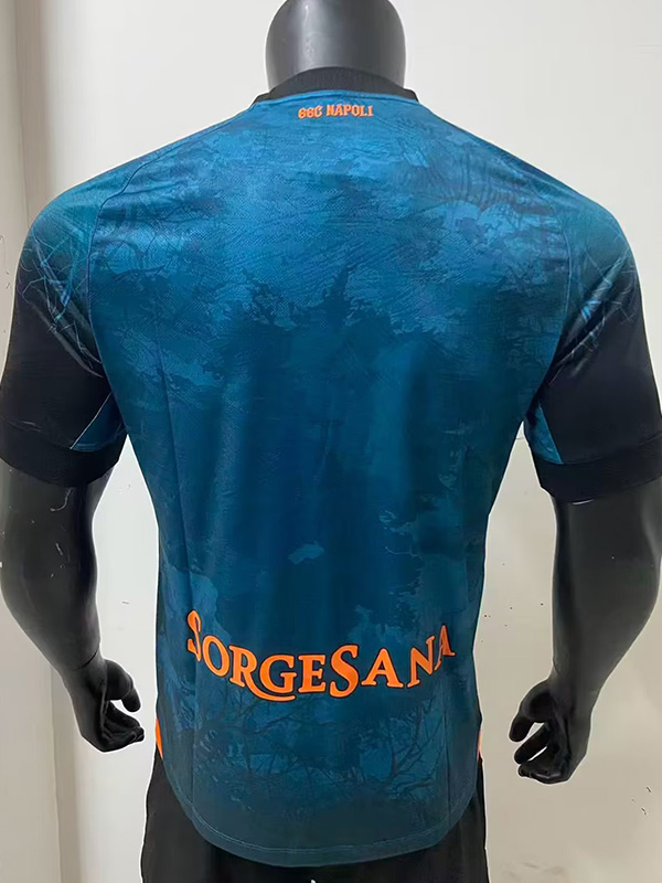 25-26 Napoli Halloween Blue Player Version Soccer Jersey