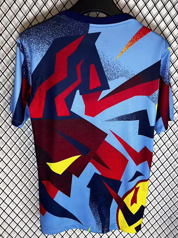 25-26 BAR Blue Yellow Red Special Edition Training shirts