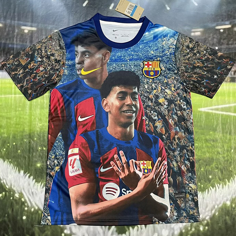 25-26 BAR LAMINE YAMAL #10 Special Edition Training shirts