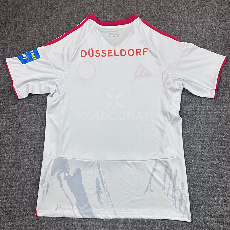 25-26 Fortuna Dusseldorf Away Fans Soccer Jersey