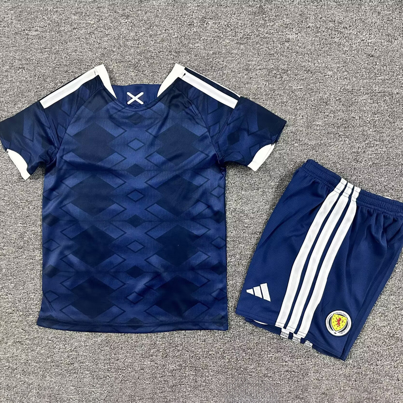 26-27 Scotland Away Kids Soccer Jersey