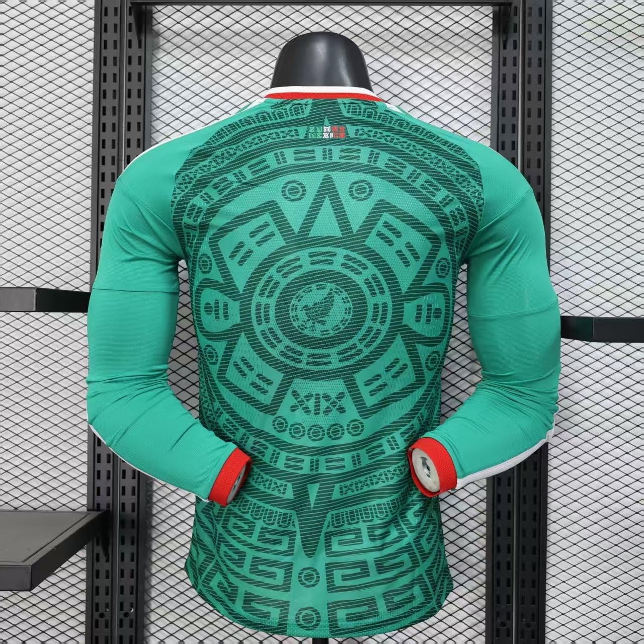 25-26 Mexico Green Player Long sleeves Version Soccer Jersey （长袖球员）