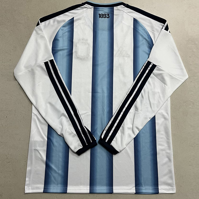 26-27 Argentina Home Long Sleeve Soccer Jersey (长袖)