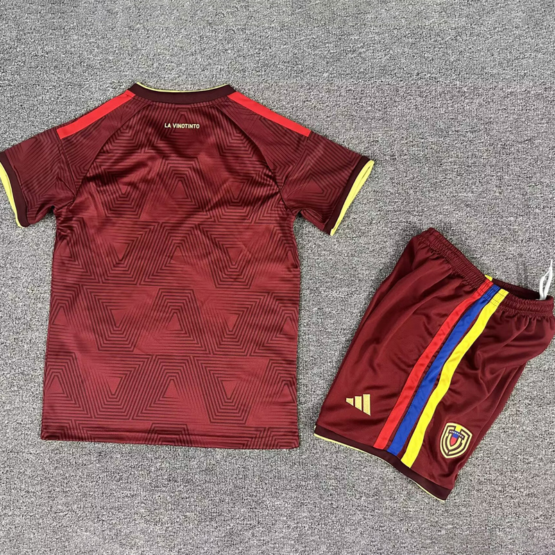 26-27 Venezuela Home Kids Soccer Jersey