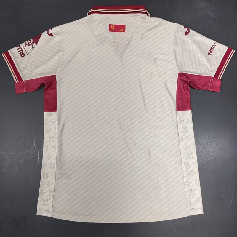 25-26 Real Murcia Away Fans Soccer Jersey