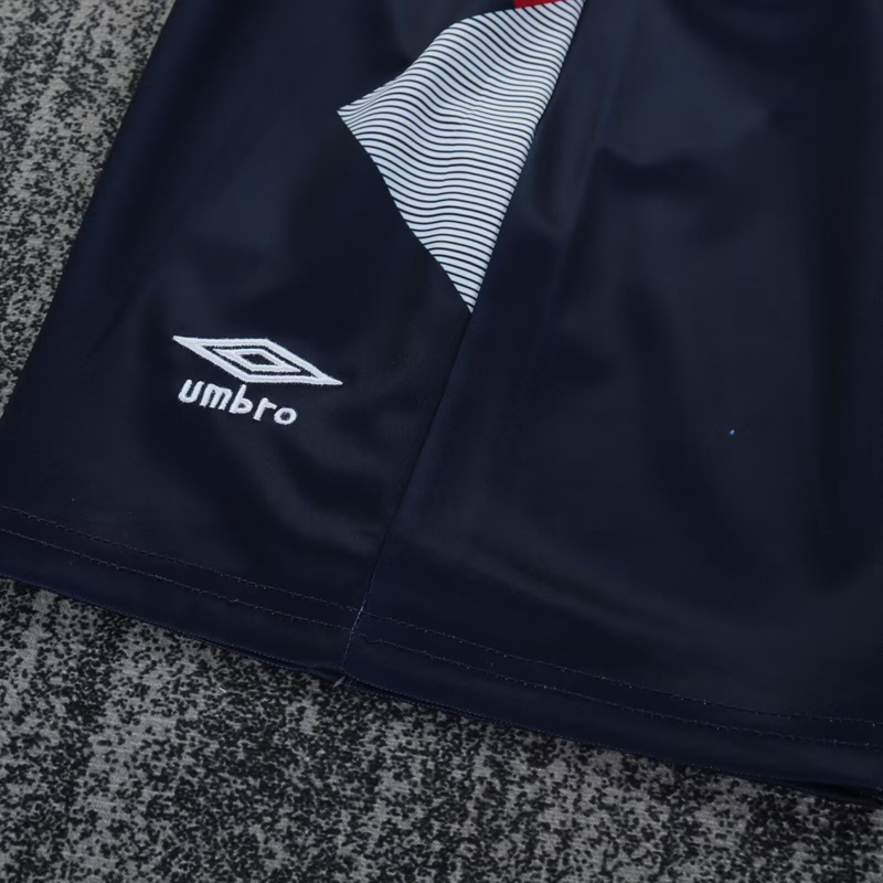 1990 England Home Kids Retro Soccer Jersey