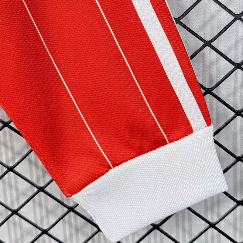 1982-1984 Nottingham Forest Home Long Sleeve Retro Soccer Jersey (长袖)