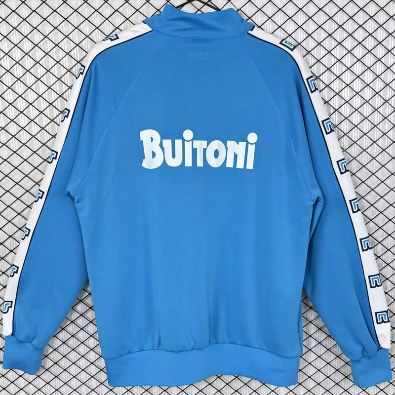1987-1988 Napoli Blue Jacket (Buitoni广告)#蓝色单夹克