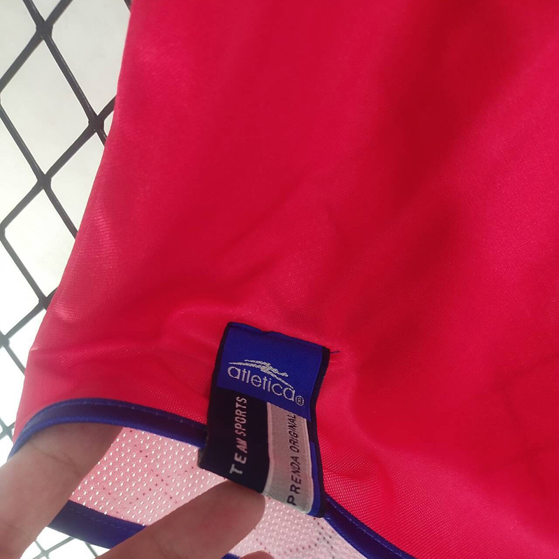 2001-2002 Tigres UANL Red Retro Soccer Jersey