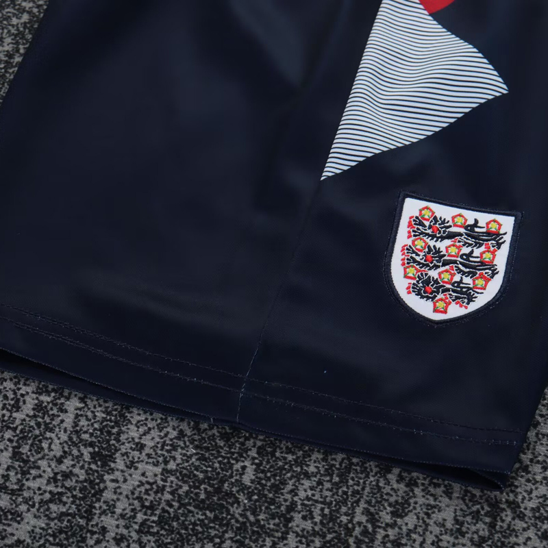 1990 England Home Kids Retro Soccer Jersey