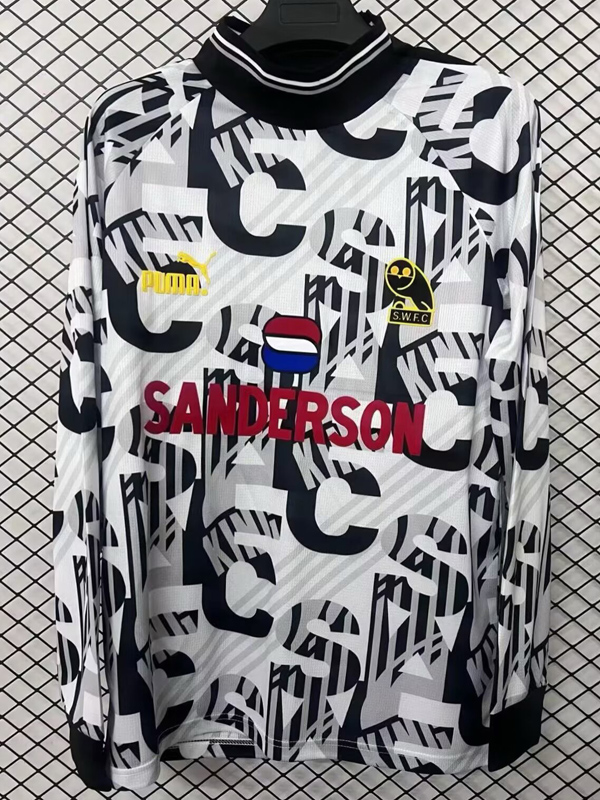 1993 Sheffield Wednesday Goalkeeper Retro Long Sleeve Soccer Jersey (长袖)