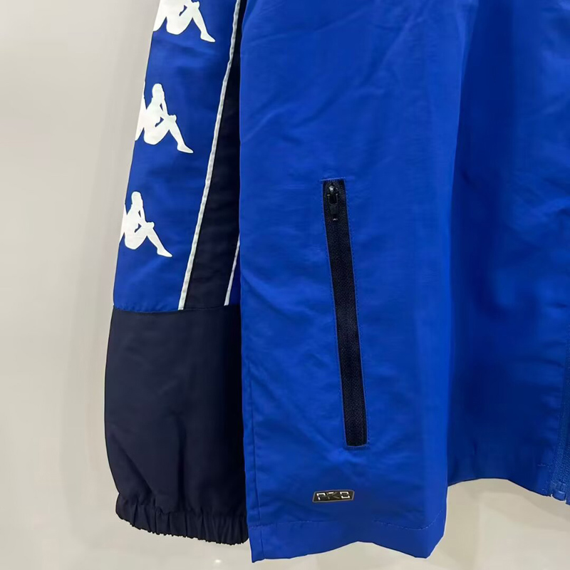 25-26 Italy Blue Windbreaker