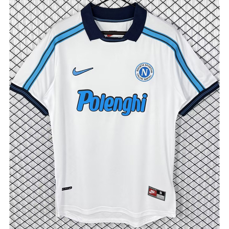1998-1999 Napoli Away Retro Soccer Jersey
