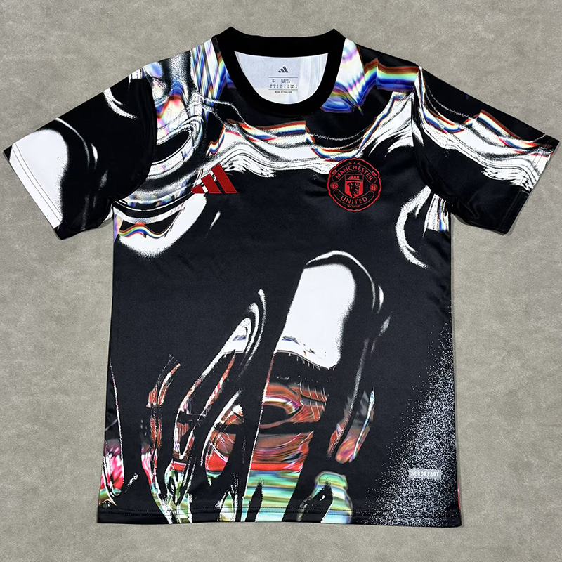 25-26 Man Utd Black Special Edition Training shirts