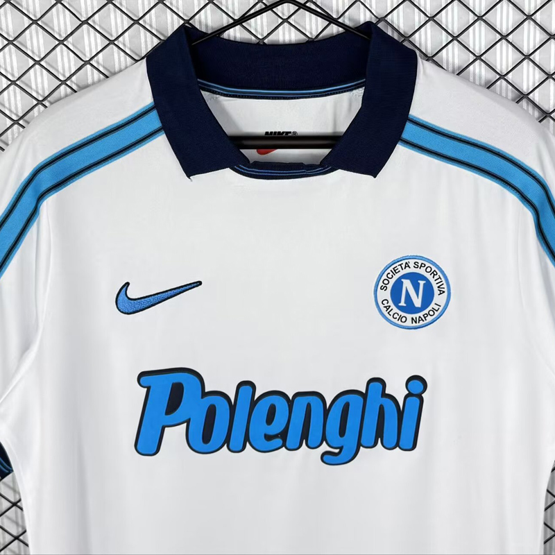 1998-1999 Napoli Away Retro Soccer Jersey