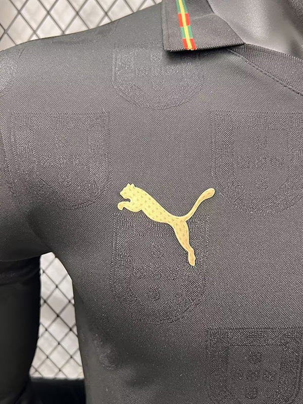 25-26 Portugal Black Special Edition Long Sleeve Player Version Soccer Jersey (长袖球员)