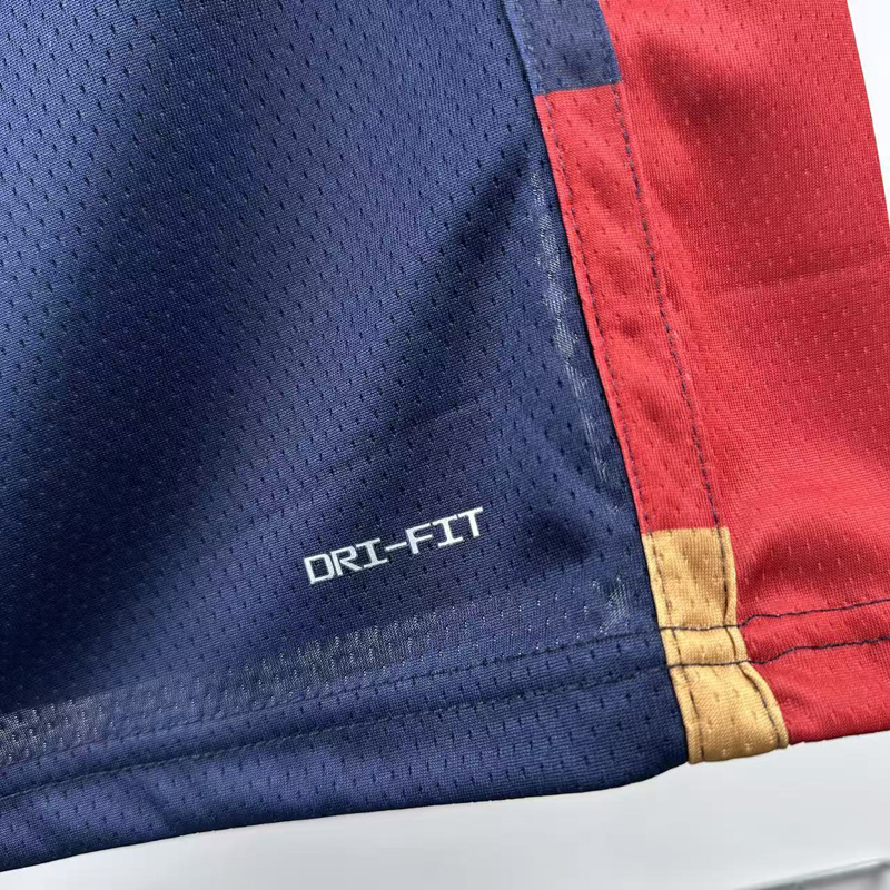 25-26 Cleveland Cavaliers MITCHELL #45 Royal blue Retro Top Quality Hot Pressing NBA Jersey (V领)