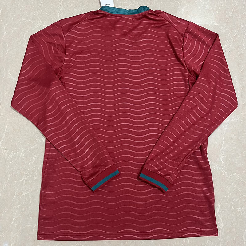 26-27 Portugal Home Long Sleeve Soccer Jersey (长袖)