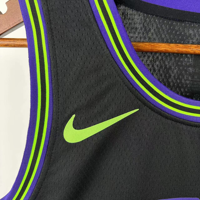 25-26 Pelicans POOLE #3 Black City Edition Top Quality Hot Pressing NBA Jersey