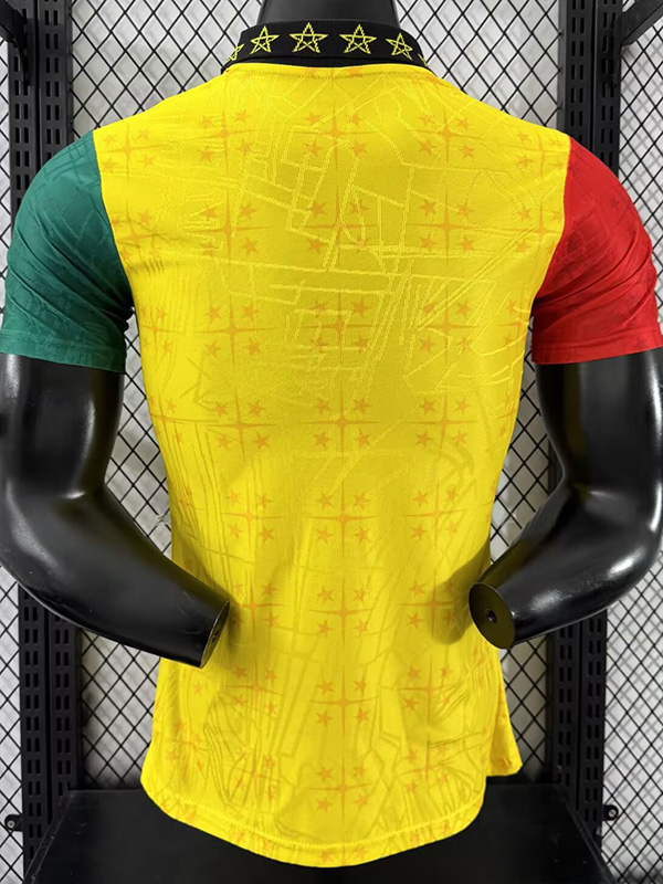 2025 Ghana Yellow Special Edition Player Version Soccer Jersey