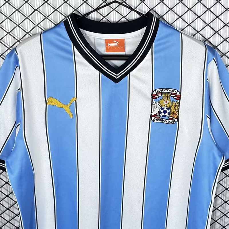 2011-2012 Coventry City Anniversary Retro Soccer Jersey
