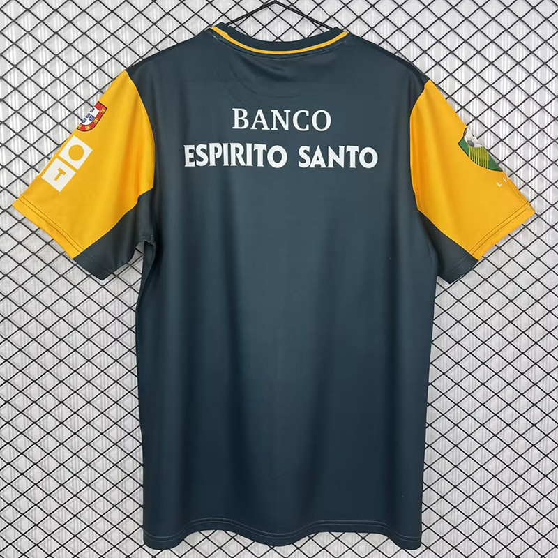 2002-2003 Sporting Lisbon Dark Green Retro Training shirts (深绿)