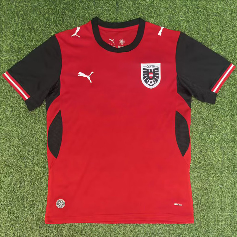 26-27 Austria Home Fans Soccer Jersey