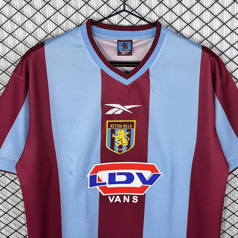 1999-2000 Aston Villa Home Retro Soccer Jersey