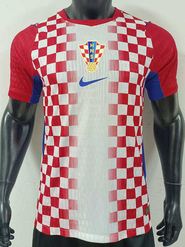26-27 Croatia Home Player Version Soccer Jersey