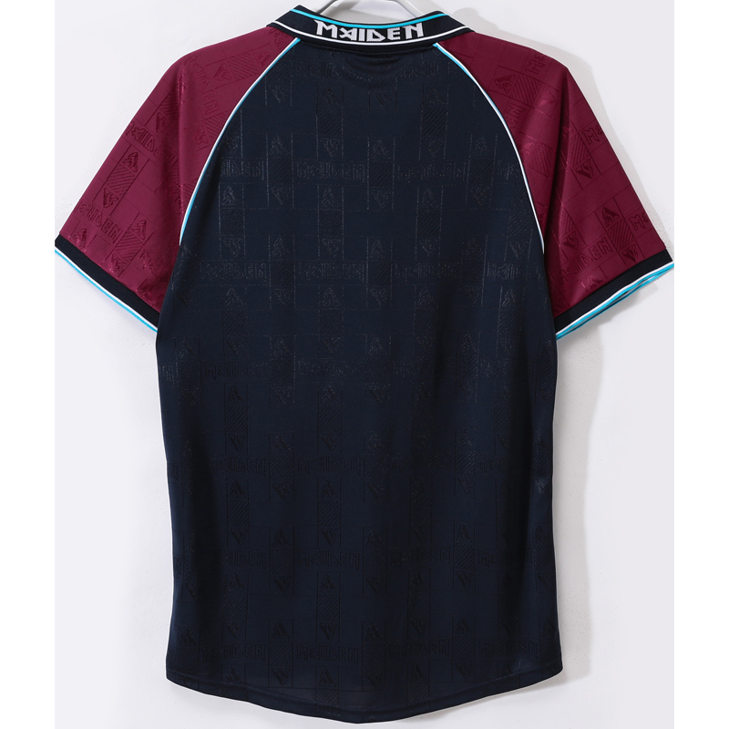 1999 West Ham Iron Maiden Home Retro Soccer Jersey