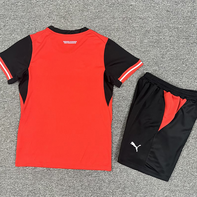 26-27 Austria Home Kids Soccer Jersey