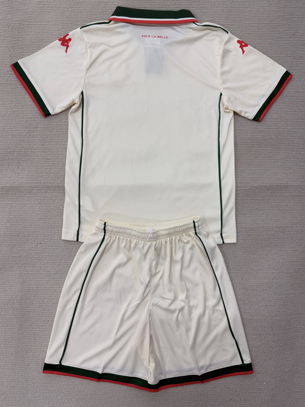 25-26 OGC Nice Away Kids Soccer Jersey
