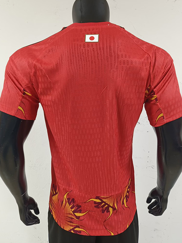 26-27 Japan Red Goalkeeper Player Version Soccer Jersey