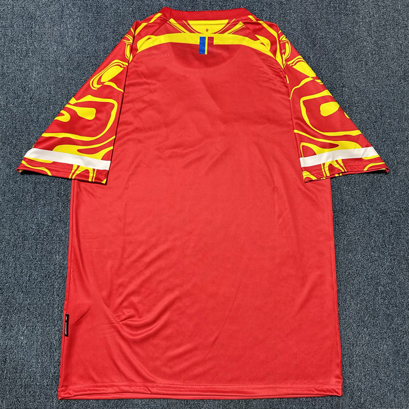 26-27 DR Congo Red Fans Soccer Jersey