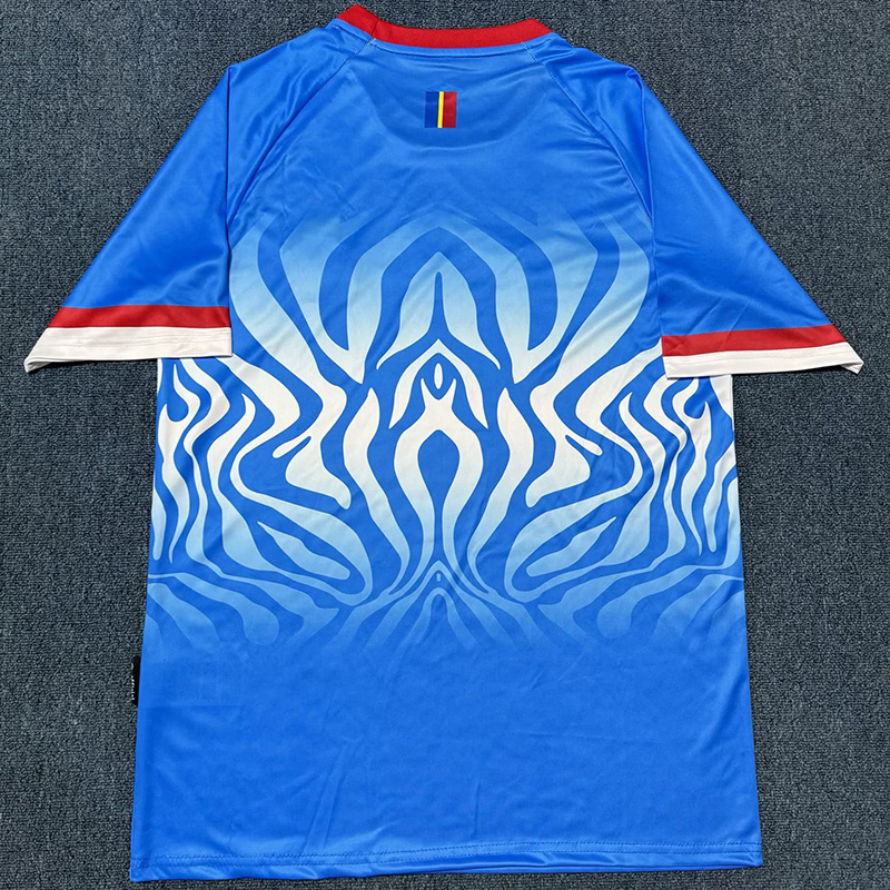 26-27 DR Congo Blue Fans Soccer Jersey