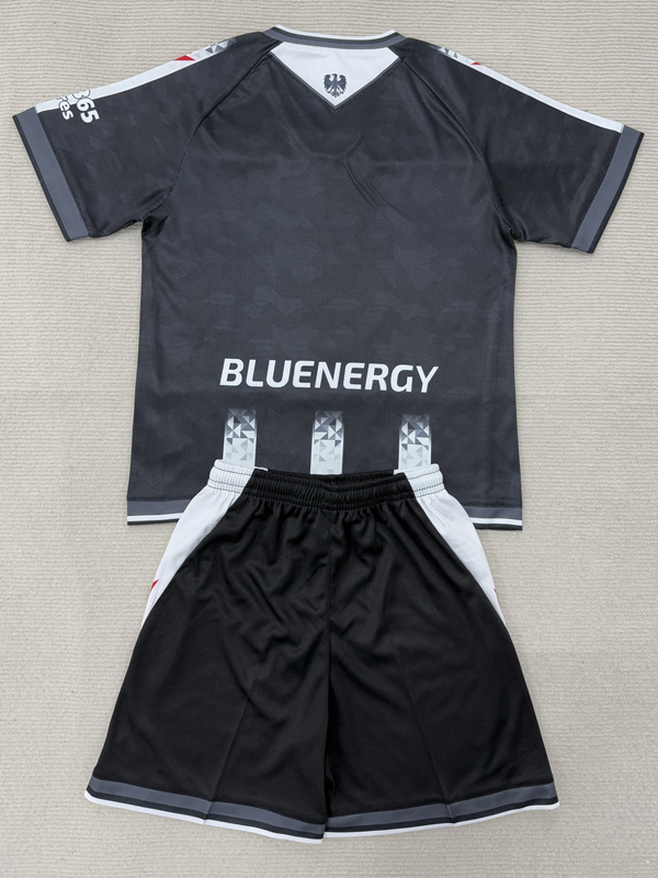 25-26 Udinese Home Kids Soccer Jersey