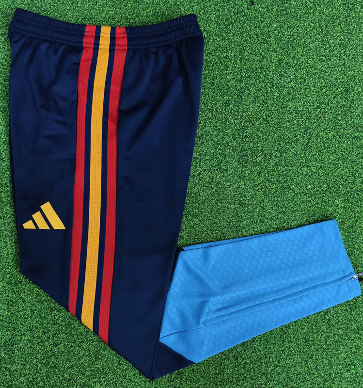 26-27 Spain Royal blue Training Long Pants (Have Pocket)