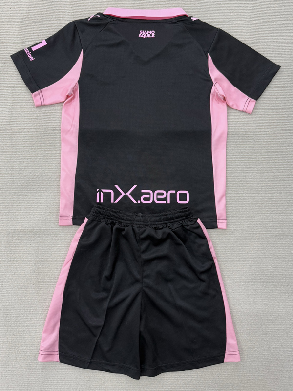 25-26 Palermo Away Kids Soccer Jersey