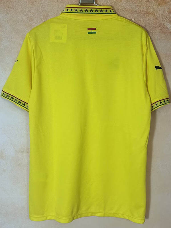 25-26 Ghana Yellow Polo Short Sleeve (有领)