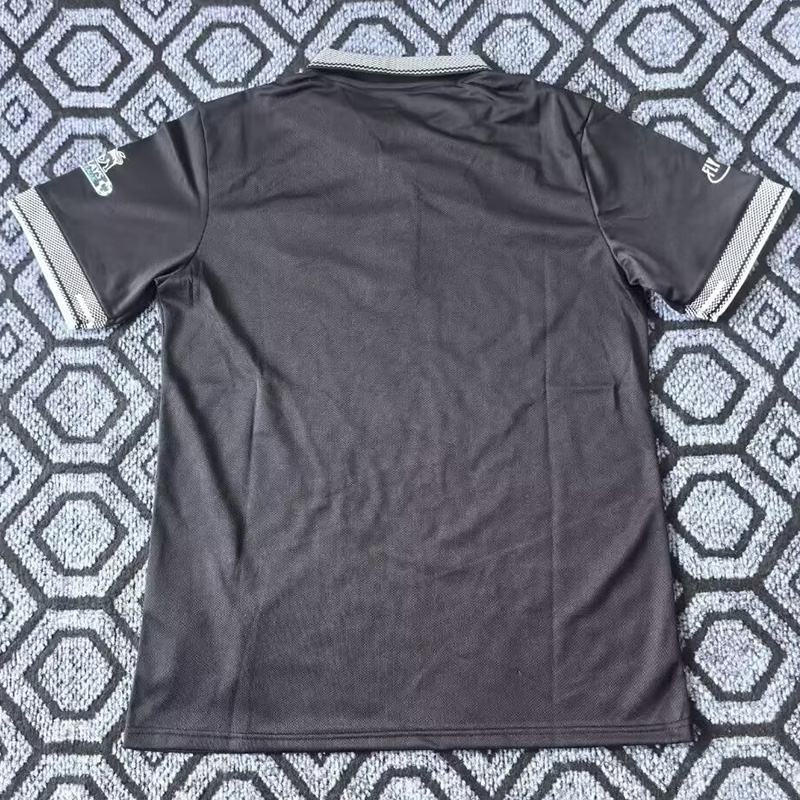 25-26 ARS Black Polo Short Sleeve