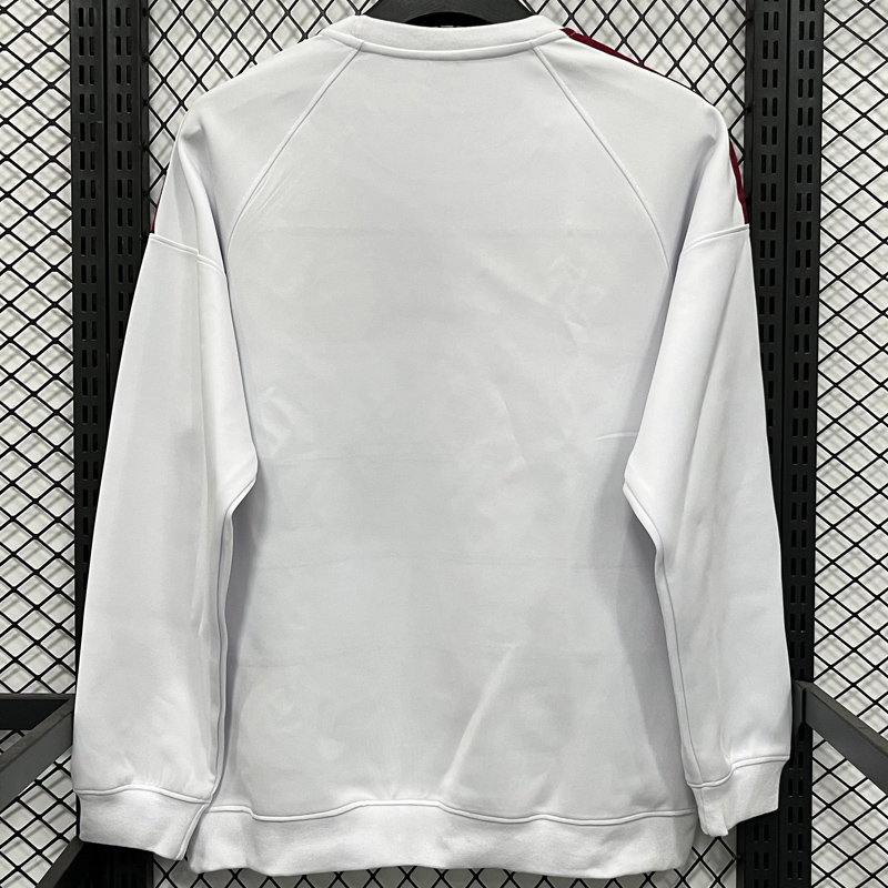 25-26 Bayern White Hoodie (无帽卫衣)